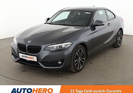 BMW 220i Sport Line Aut.*NAVI*LED*CAM*TEMPO*SHZ*