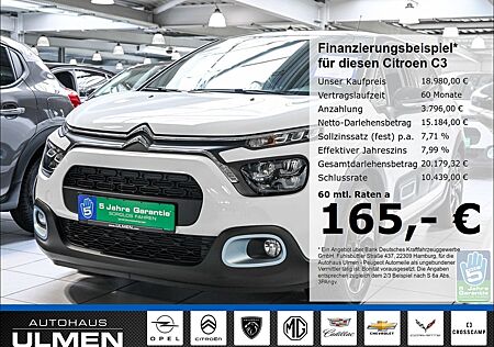 Citroën C3 Elle 1.2 PureTech 110 EU6d Bordcomputer Rückf