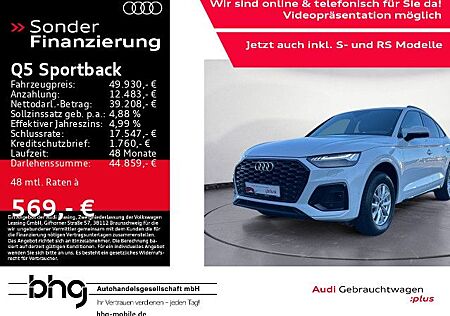 Audi Q5 Sportback 45 TFSI quattro S-Line AHK Virtual