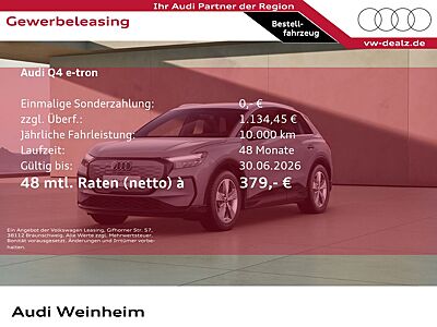 Audi Q4 SUV e-tron
