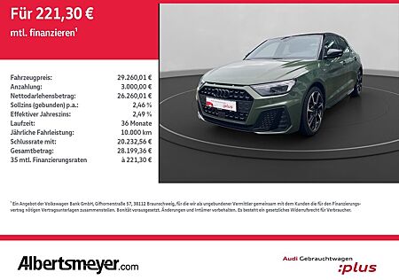 Audi A1 Sportback 30 TFSI S-LINE+LED+NAVI+SONOS