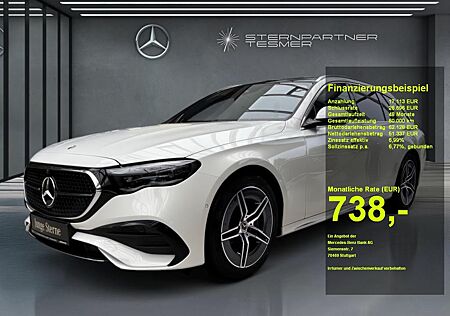 Mercedes-Benz E 450 4M T AMG - Memory - AHK - Panorama - Distr