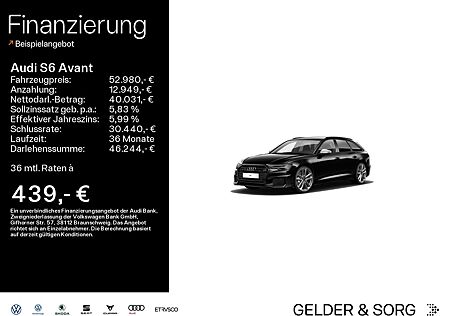 Audi S6 Avant 3.0 TDI qu. OptikSchwarz*B&O*ACC*RFK
