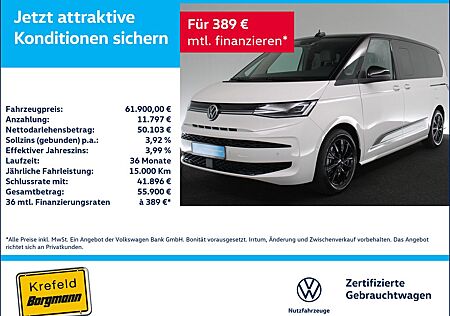 VW T7 Multivan Volkswagen 2.0 TDI Edition lang AHK MATRIX-LED