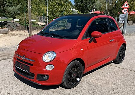 Fiat 500C 0.9 TwinAir Turbo Pop Star LEDER 16"ALU