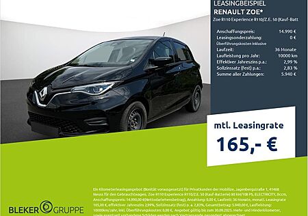 Renault ZOE R110 Experience R110/Z.E. 50 (Kauf-Batterie