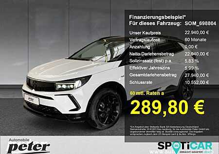 Opel Grandland X Grandland 1.2 Turbo GS Line Klimaautomatik (EF B
