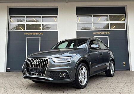 Audi Q3 2.0 TDI quattro*S-Line*1.Hand*Leder*Navi*S-Tr