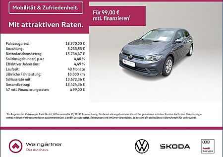 VW Polo Volkswagen 1.0 TSI Life IQ. Drive, Navi, Sitzheizung,