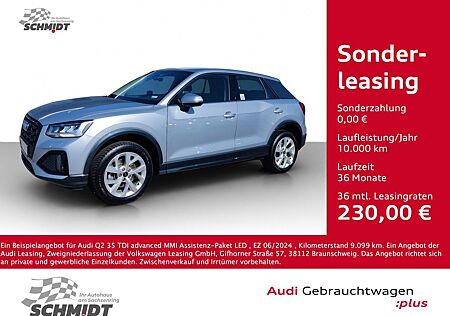 Audi Q2 35 TDI advanced MMI Assistenz-Paket LED