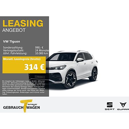 VW Tiguan leasen