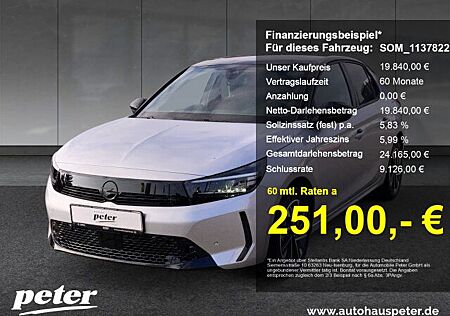 Opel Corsa F 1.2 GS Navi Lenkradheizung Sitzheizung (