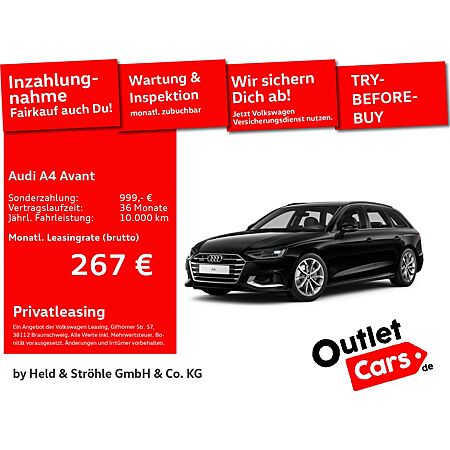 Audi A4 leasen