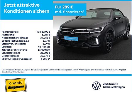 VW T-Roc Volkswagen Cabrio 1.5 TSI Edition Black AHK STANDHZ