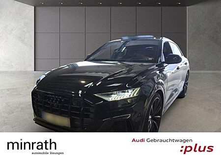 Audi SQ8 4.0 TFSI Q MATRIX PANO AHK LEDER HuD BLACK
