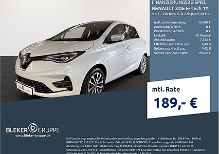 Renault ZOE E-Tech 1 00% el. INTENS (MY21) R135 Z.E. 50