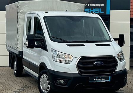 Ford Transit Pritsche 350 L2 DOKA-SHZ-7-Sitzer-1-Hand