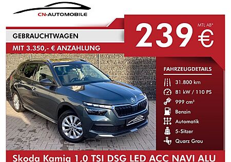 Skoda Kamiq 1,0 TSI DSG LED ACC NAVI ALU SHZ KESSY