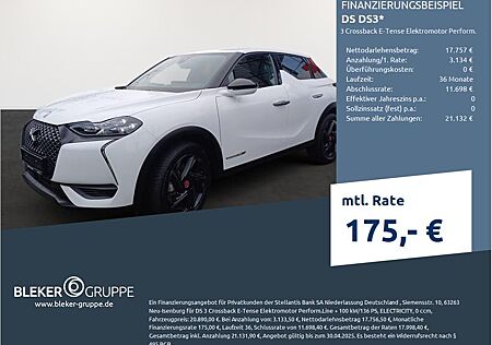DS Automobiles DS3 Crossback E-Tense 136 Performance Line+