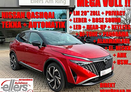 Nissan Qashqai TEKNA+ BOSE LEDER PANORAMA NAVI 20" AHK
