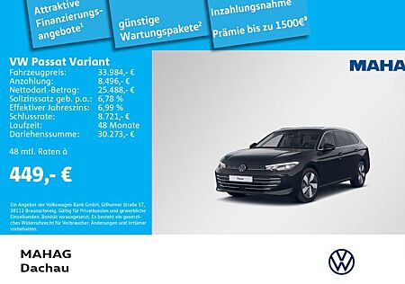 VW Passat Variant Volkswagen 2.0 TDI BUSINESS AHK Navi LED DSG