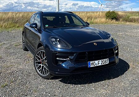 Porsche Macan | Nightblue | bi-color schwarz granatrot
