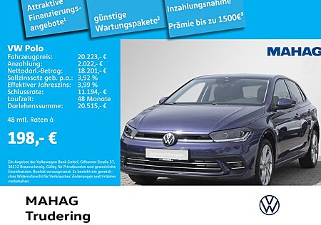VW Polo Volkswagen VI 1.0 Style IQ.Light IQ.Drive Navi ParkPil