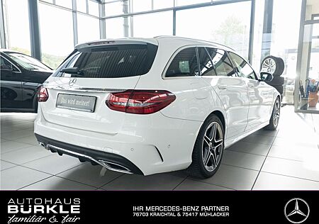 Mercedes-Benz C 300 d T AMG Distr,AHK,MULTIB,Pano,360°,Comand
