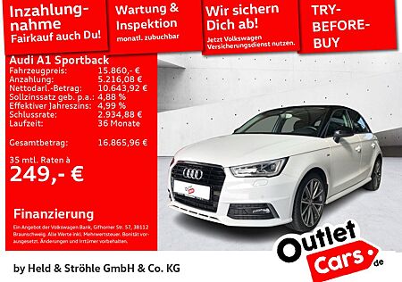 Audi A1 Sportback 1.4 TFSI S-Line 17 PANO PDC SHZ XEN