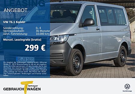 VW T6 Kombi Volkswagen T6.1 Kombi DSG 9-SITZE ALLWETTER KLIMA