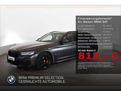 BMW 540 d xDrive Touring M Sport Pro Head-Up Display