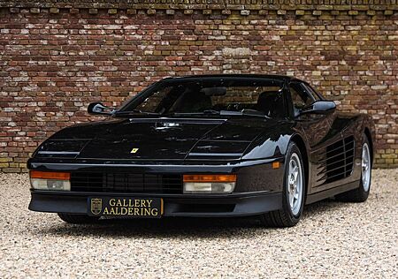 Ferrari Testarossa "Nero Metallizzato with Koenig interi