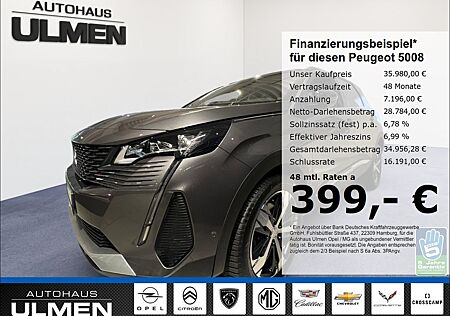Peugeot 5008 GT 1.2 PureTech 7-Sitzer Navi Voll-LED Alu+