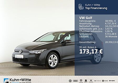 VW Golf Volkswagen VIII 1.0 TSI Life *LED*RFK*Navi*AppleCar*