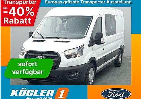 Ford Transit Kasten Doka 350 L3H2 Trend 130PS -34%*