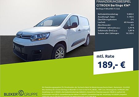 Citroën Berlingo KW M BlueHDi 75 Club