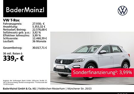 VW T-Roc Volkswagen 2.0 TDI DSG 4M Style AHK Navi LED ACC SHZ