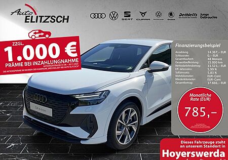 Audi Q4 e-tron Sportback S line, Matrix LED, MMI Navi