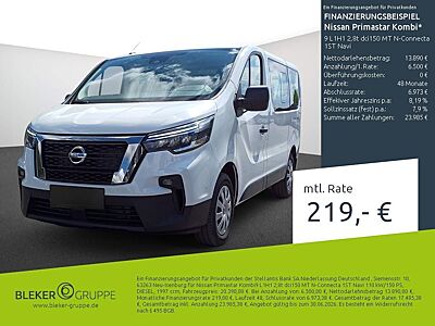 Nissan Primastar 9 L1H1 2,8t dci150 MT N-Connecta 1ST