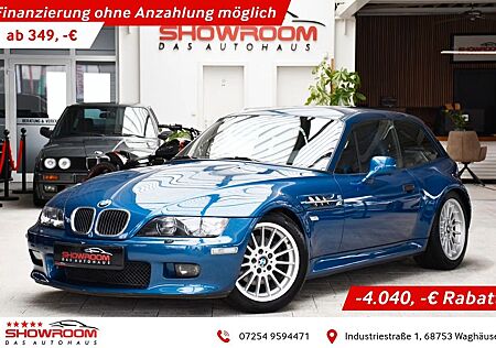 BMW Z3 Coupé 3.0i Aut. Topasblau Turnschuh 19% MwSt.