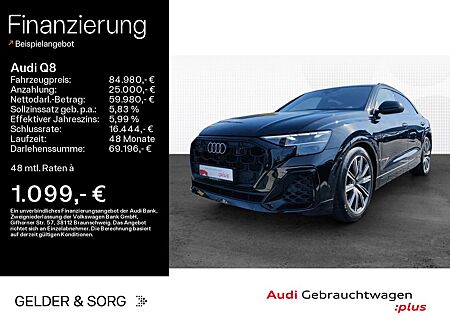 Audi Q8 55 TFSIe qu. S line Air*ACC*AHK*B&O*Matrix