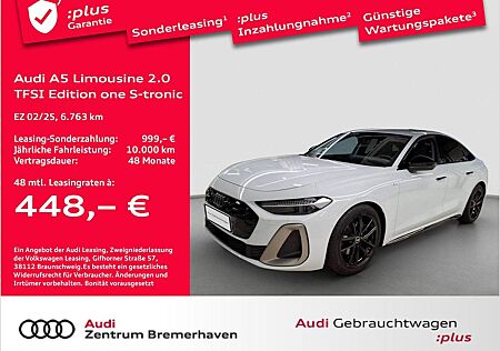 Audi A5 2.0 TFSI EDITION ONE S-LINE S-TRON. LED