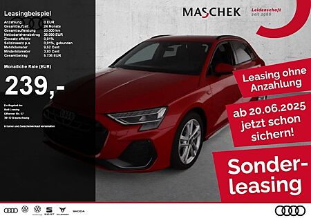 Audi A3 Sportback 2x S line 30 TFSI Matrix Leder Kame