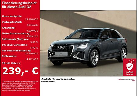 Audi Q2 30 TFSI S-LINE AHK KAMERA VIRTUAL PARK ASSIST