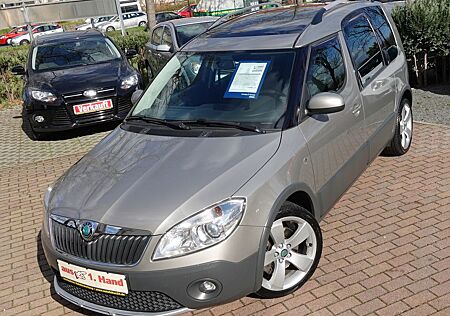 Skoda Roomster Scout Navi Sitzheiz PDC Pano Klimaaut