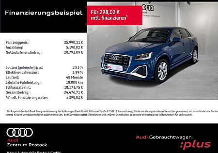 Audi Q2 35 TFSI S-Line+NAVI+LED+B&O+KAMERA+AMBIENTE+A