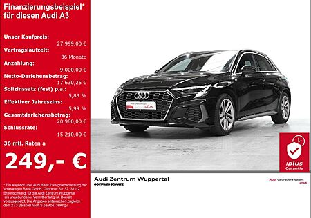 Audi A3 SPORTBACK 35 TFSI S-LINE LED VIRTUAL SHZ DAB