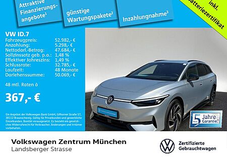 VW ID.7 Volkswagen Tourer Pro 210kW AHK ACC CCS IQ.DRIVE IQ.LI