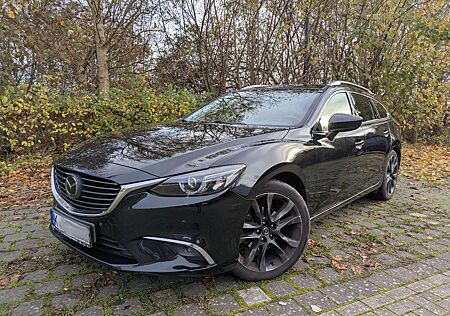 Mazda 6 2.2 Sports-Line *Volleder*8-FACH*AHK*LED