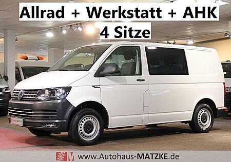 VW T6 Transporter Volkswagen T6 4Motion 4x4 Navi 4Sitze AHK Klima